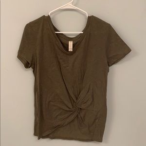 Altar’d State green short sleeve shirt